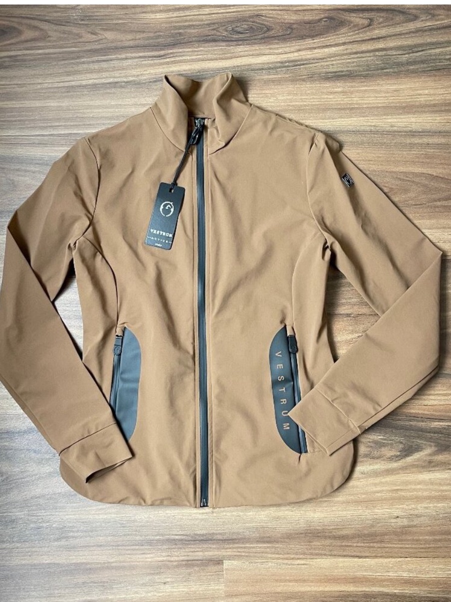 Nwt Vestrum Womenâs Softshell Jacket, Brown Xs